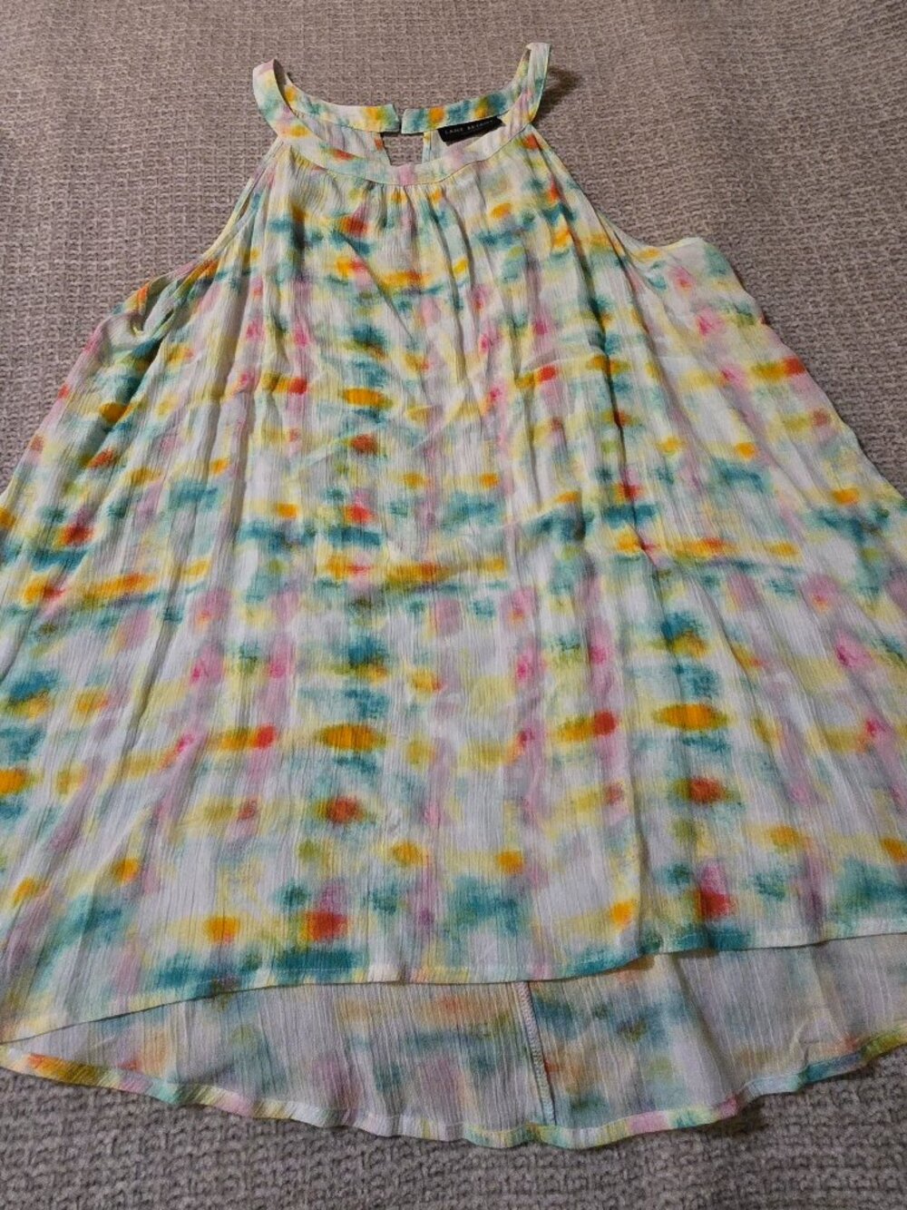 Lane Bryant Sleeveless Multi-Colored Top - Size 18/20